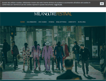 Tablet Screenshot of milanoltre.org